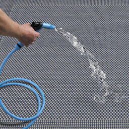 Homeart Outdoor Rugs Easy Cleaning Area Rugs For Balcony,garden,picnic,uv Weather Resistant D.blue Cream, 80 X 150 Cm - thumbnail 5