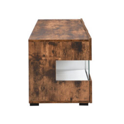 Furniture in Fashion Kirsten Wooden Tv Stand In Rustic Oak With Led Lighting - thumbnail 8
