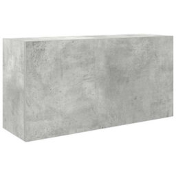 Vidaxl Bathroom Wall Cabinet Concrete Grey 80X25X40 Cm Engineered Wood - thumbnail 2