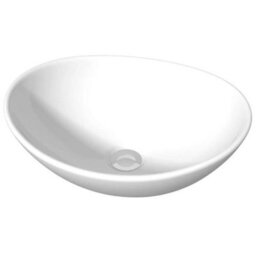 Affine Bathroom Cloakroom Vanity Unit Wash Countertop Basin Wall Hung Grey 500mm - thumbnail 5