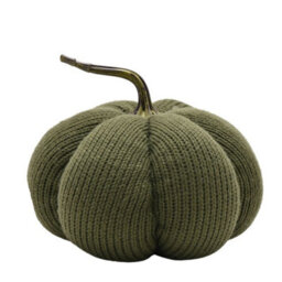 Country Living Pumpkin Doorstop - Green - thumbnail 1