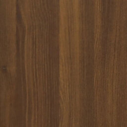 Berkfield Bedside Cabinet Brown Oak 50X39X47 Cm - thumbnail 9