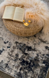 The Rugs Montana Brown Navy Abstract Area Rug And Runner Soft Durable Pet Friendly Easy To Clean Living Room Bedroom 3718B - thumbnail 5