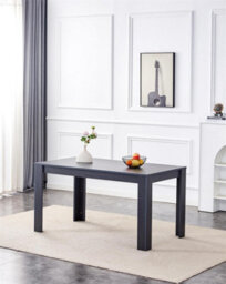 Kosy Koala Modern Dark Grey Dining Table Set With 2 Black Velvet Chairs And 1 Black Bench - thumbnail 8