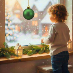 Shatchi 20Cm Dark Green Mat Christmas Bauble - Premium Bauble & Home Décor Ornament - thumbnail 9