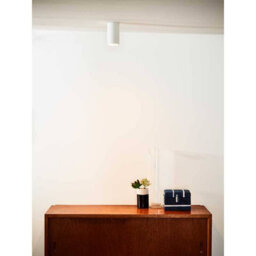 Lucide Delto Modern Surface Mounted Ceiling Spotlight 5.5Cm- Led Dim To Warm - Gu10 - 1X5W 2200K/3000K - White - thumbnail 4