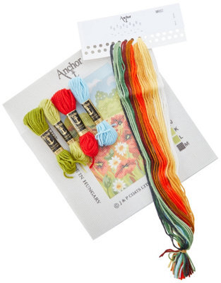 Groves Of Thames Poppyfield - Tapestry Kit: Starter: Poppy Field - Anchor - image 1