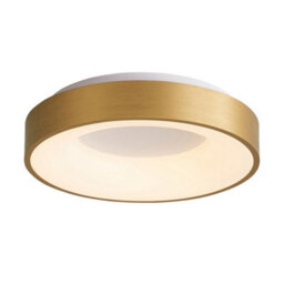 Luminosa Lighting Luminosa Modern Led Flush Ceiling Light Brushed Gold, Warm White 3000K 2200Lm - thumbnail 3
