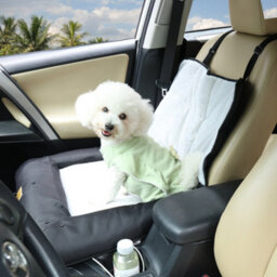Bingopaw 53X43X10Cm Dog Car Seat Travel Carrier Pet Safety Booster Seats Dog Bed W/ Waterproof Cover - thumbnail 7