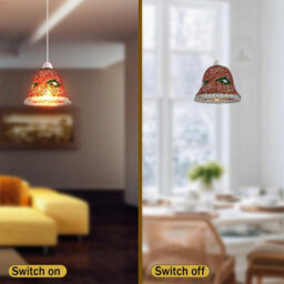 Glass Lamp Shade Pendant Light Handcrafted Mosaic Ceiling Light Shade For Pendant Lighting,decorative Hanging Lamp Shades - thumbnail 5