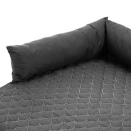 Thehotsale 75X120Cm Waterproof Pet Bed Furniture Protector Mat Dog Sofa Cover With Pillow, Dark Grey - thumbnail 6