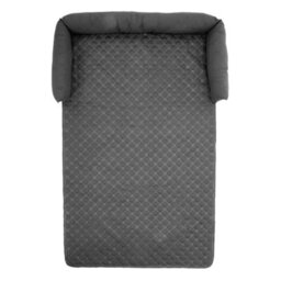 Thehotsale 75X120Cm Waterproof Pet Bed Furniture Protector Mat Dog Sofa Cover With Pillow, Dark Grey - thumbnail 4
