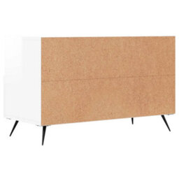 Berkfield Sturdy Tv Cabinet High Gloss White 80X36X50 Cm Engineered Wood - thumbnail 8
