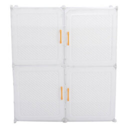 Living And Home White Home Entryway Large Capacity Multi-Layer Shoe Cabinet 85X32X95Cm - thumbnail 4