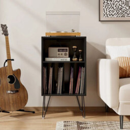 Record Player Stand 3 Tier Turntable Stand Vinyl Record Storage Table - thumbnail 4
