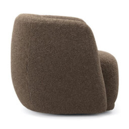 Where Saints Go Ltd Armchair George Syrup Brown Sherpa Fabric Tub Frame 66Cm By Where Saints Go - thumbnail 4