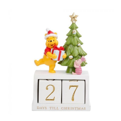 Widdop Disney Winnie The Pooh Christmas Countdown Block Advent Calendar - image 1