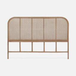 Sweeek - Natural Rattan And Cane Headboard Sumatra 160X3X110 Cm - thumbnail 2