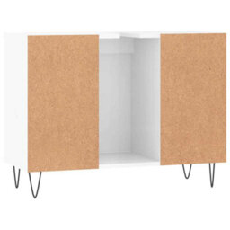 Vidaxl Bathroom Cabinet High Gloss White 80X33X60 Cm Engineered Wood - thumbnail 8