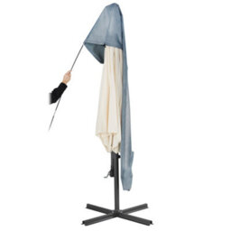 Vonhaus Waterproof Cantilever Parasol Cover, Heavy Duty For Garden Cantilever Banana Umbrella - thumbnail 9