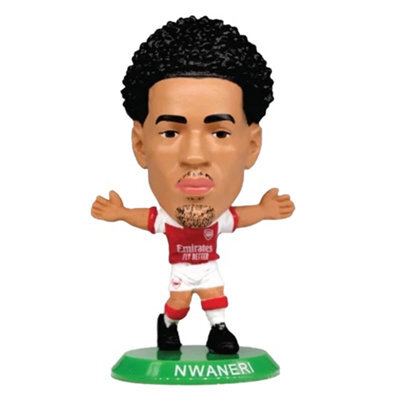 Nal Fc Ethan Nwaneri Soccerstarz Football Figurine Red/white (One Size) - image 1