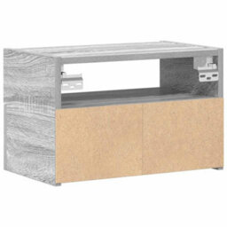 Berkfield Wall-Mounted Bedside Cabinets 2 Pcs Grey Sonoma 45X26X28.5 Cm - thumbnail 7