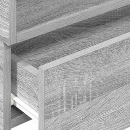 Berkfield Wall-Mounted Bedside Cabinets 2 Pcs Grey Sonoma 45X26X28.5 Cm - thumbnail 9