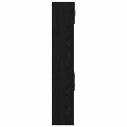 Walplus Slim Storage Cabinet With Drawer Black Oak 30 X 42.5 X 225 Cm - thumbnail 8
