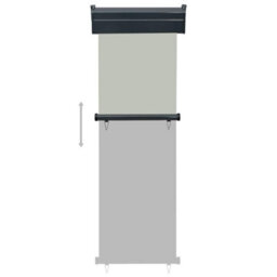 Walplus Balcony Side Awning Garden Sun Shade Canopy Gazebo For Back Door, Porch, Patio 65X250 Cm Grey - thumbnail 5