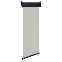 Walplus Balcony Side Awning Garden Sun Shade Canopy Gazebo For Back Door, Porch, Patio 65X250 Cm Grey