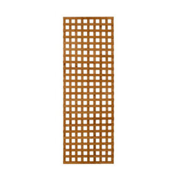6Ft Pine Trellis Panel (W)63Cm X (H)183Cm - thumbnail 1
