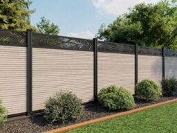 North Valley Composites Pack Of 3 Composite Garden Trellis Leaf Design 1850mm X 300mm - thumbnail 3