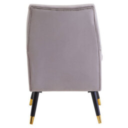Orsina Mink Velvet Armchair, Built To Last Lounge Chair, Easy To Maintain Velvet Chair, Reliable Armchair - thumbnail 4