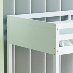 Lassic Junior Vida Gemini Detachable Solid Pine Bunk Bed With Double Underbed Drawers, White - thumbnail 9