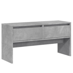 Walplus 4 Piece Hallway Furniture Set Concrete Grey Engineered Wood - thumbnail 7
