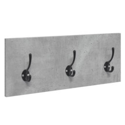 Walplus 4 Piece Hallway Furniture Set Concrete Grey Engineered Wood - thumbnail 5