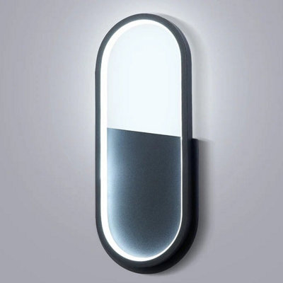 Accessotech Modern Indoor Led Wall Light Cold White 6000K Aluminium Wall Sconce For Bedroom Living Room Hallway - image 1