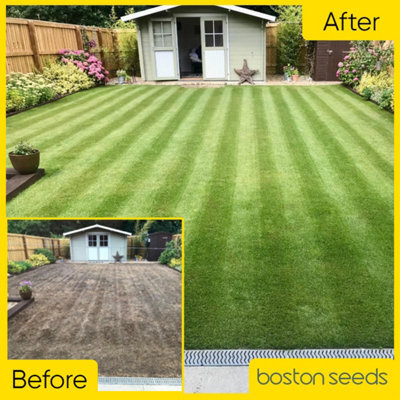 Boston Seeds Kissmygrass Pre-Seeding Lawn And Sportsfield Fertiliser 6.9.6 (25 X 20Kg) - image 1