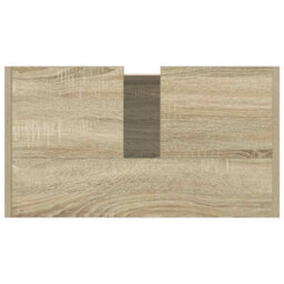 Walplus Bathroom Cabinet Sonoma Oak 58X33X60 Cm Engineered Wood - thumbnail 6