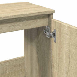 Walplus Bathroom Cabinet Sonoma Oak 58X33X60 Cm Engineered Wood - thumbnail 8