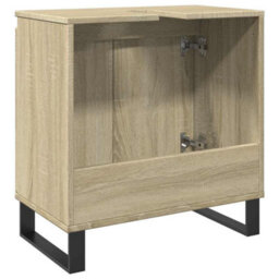 Walplus Bathroom Cabinet Sonoma Oak 58X33X60 Cm Engineered Wood - thumbnail 5