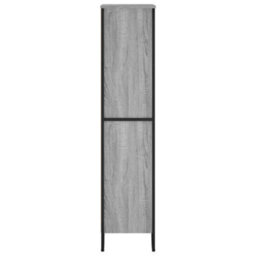 Berkfield Bookcase Grey Sonoma 80X31X137.5 Cm Engineered Wood - thumbnail 5