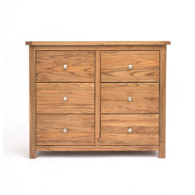 Cabinet Bits Trivento 6 Drawer Chest Of Drawers Chrome Knob - image 1