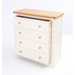 Cabinet Bits Castelli 4 Drawer Chest Of Drawers Wood Knob - thumbnail 4
