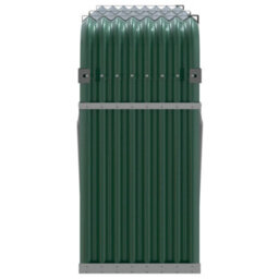 Walplus Log Holder Green 180X45X100 Cm Galvanised Steel - thumbnail 5