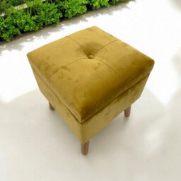 Minster Trunk - Wood - L33 X W33 X H42 Cm - Yellow - thumbnail 4