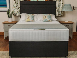 Divan Base Direct Windsor Extra Firm High Density Foam Supreme Divan Bed Set 6Ft Super King 4 Drawers - Naples Slate - thumbnail 3