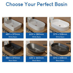 Affine 800mm Bathroom Countertop Vanity Unit Oval Fluted Basin Wall Hung Soft Close Oak - thumbnail 6