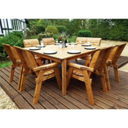 Marlborough Traditional Eight Seater Table Set With 6 X Chairs & 1 X Bench - thumbnail 3