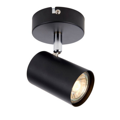 Luminosa Lighting Luminosa Arezzo Single Spotlight Matt Black Paint - image 1